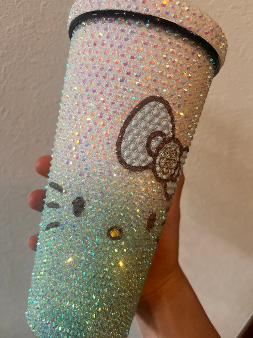 ❤︎カハラホテル　キティ　タンブラー　ティファニーブルー❤︎