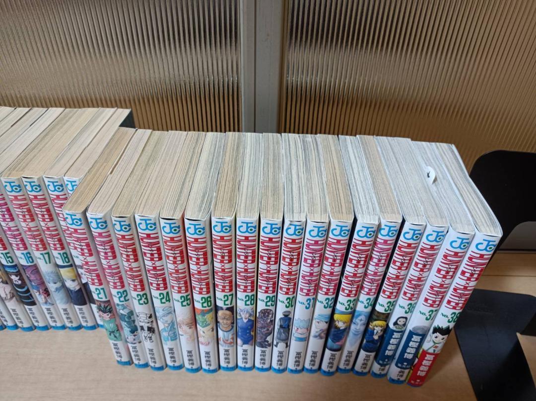 美品 初版 hunter×hunter ハンターハンター 全巻 セット 富樫義博