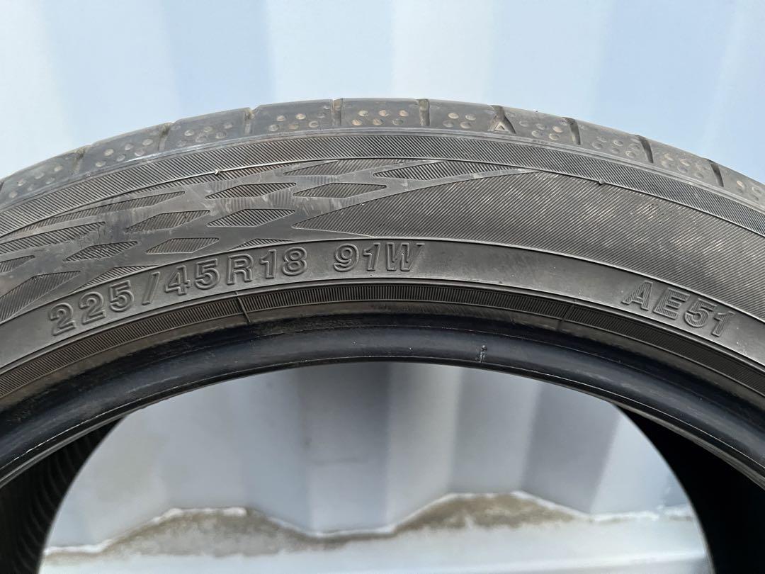 ヨコハマ　ブルーアースGT AE51 225/45R18 4本セット