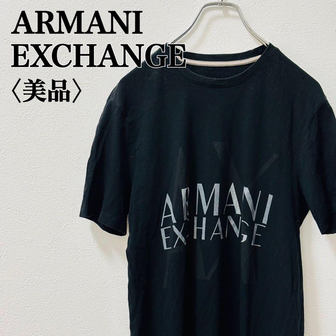 【美品】アルマーニエクスチェンジ Tシャツ ビッグプリント