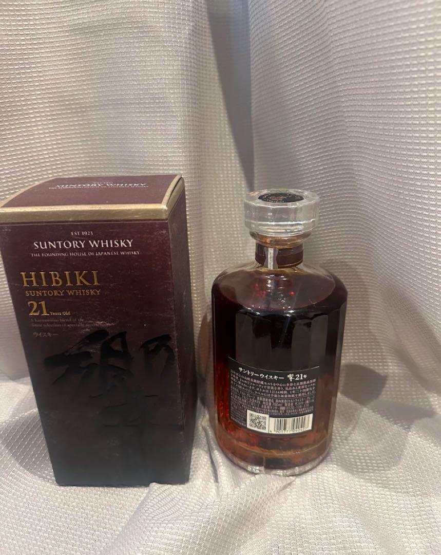 SUNTORY　サントリー　HIBIKI　響　21年　ウイスキー 700ml箱付