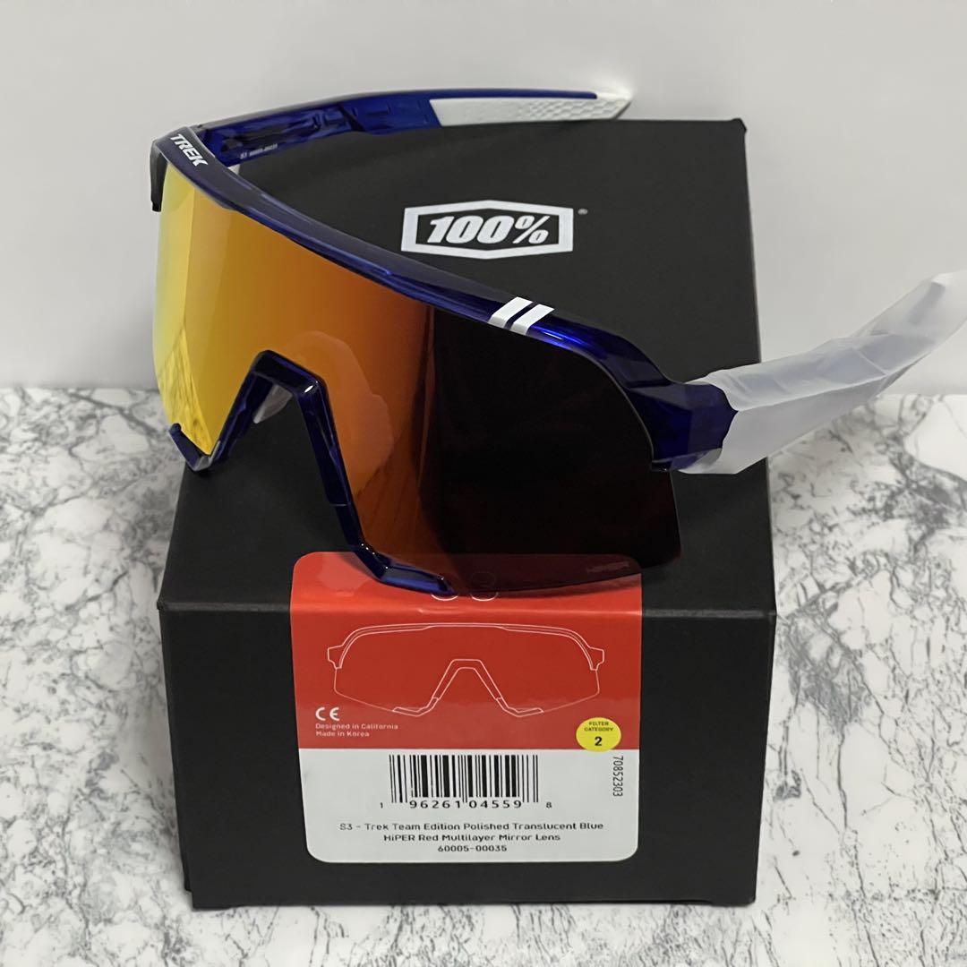 正規代理店 S3 サングラス ワンハンドレッド 100% 美品】 Trek メルカリ - Team ウェア