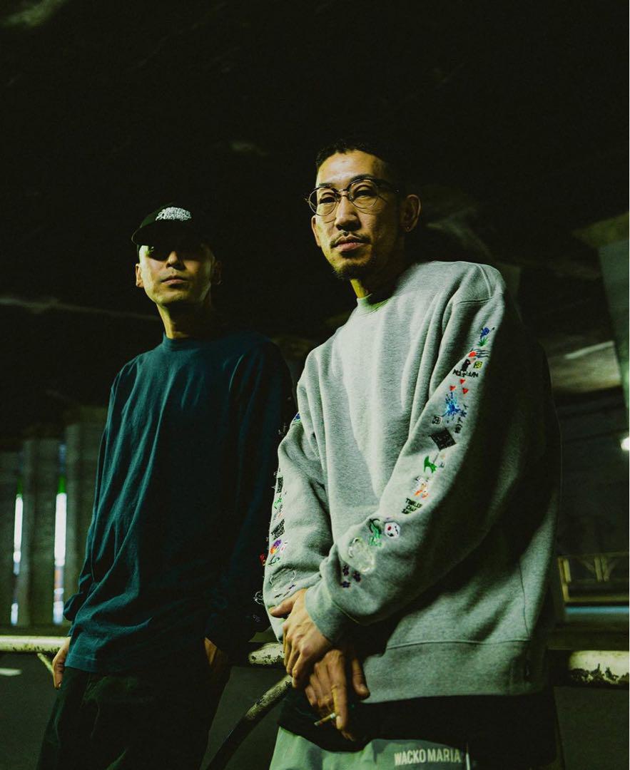 Buds pool × 葵産業 グレー刺繍入りスウェットXL