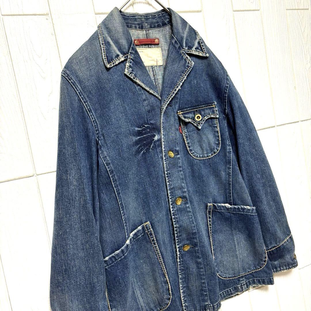 00s Levi's redloop カバーオール デニムジャケット L サイズ