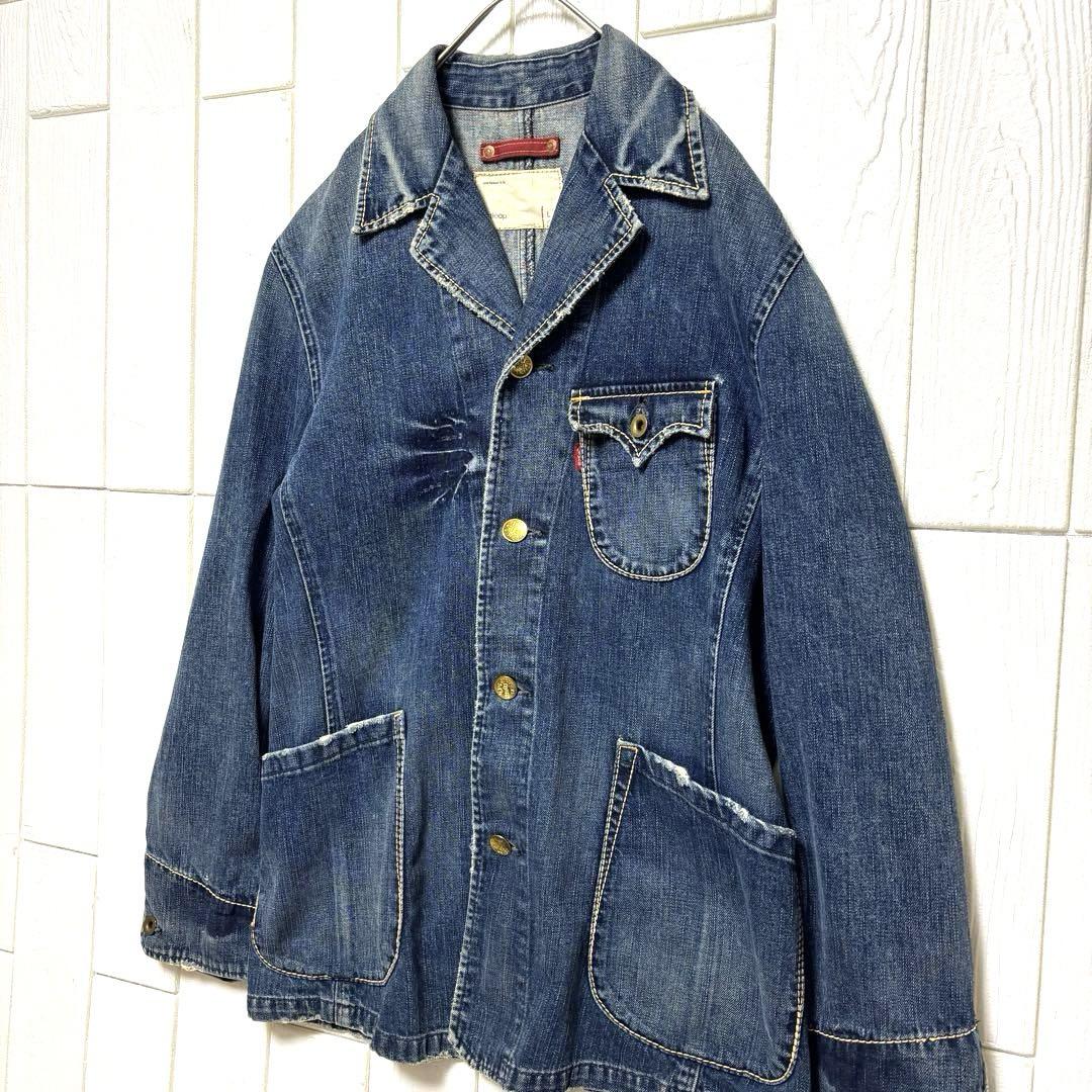 00s Levi's redloop カバーオール デニムジャケット L サイズ