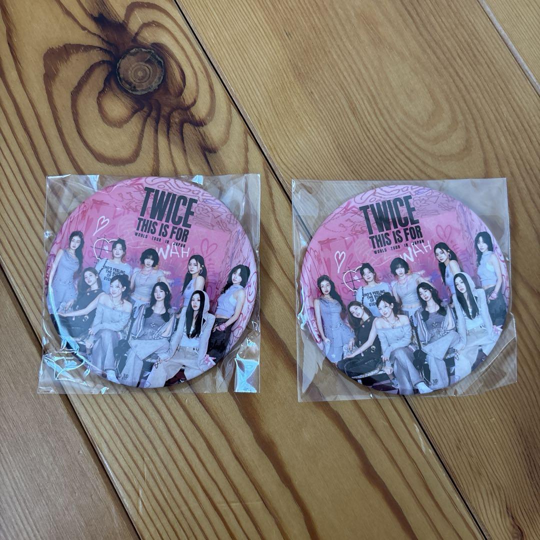 TWICE THIS IS FOR アップグレード特典 缶バッジ - メルカリ