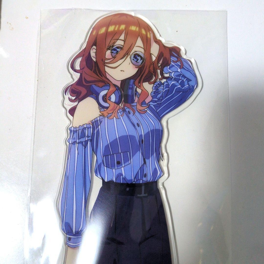 【超安い】 メルカリ便】 メルカリ - 三玖 A賞 きゃらっとくじ 五等分の花嫁 アクリルスタンド