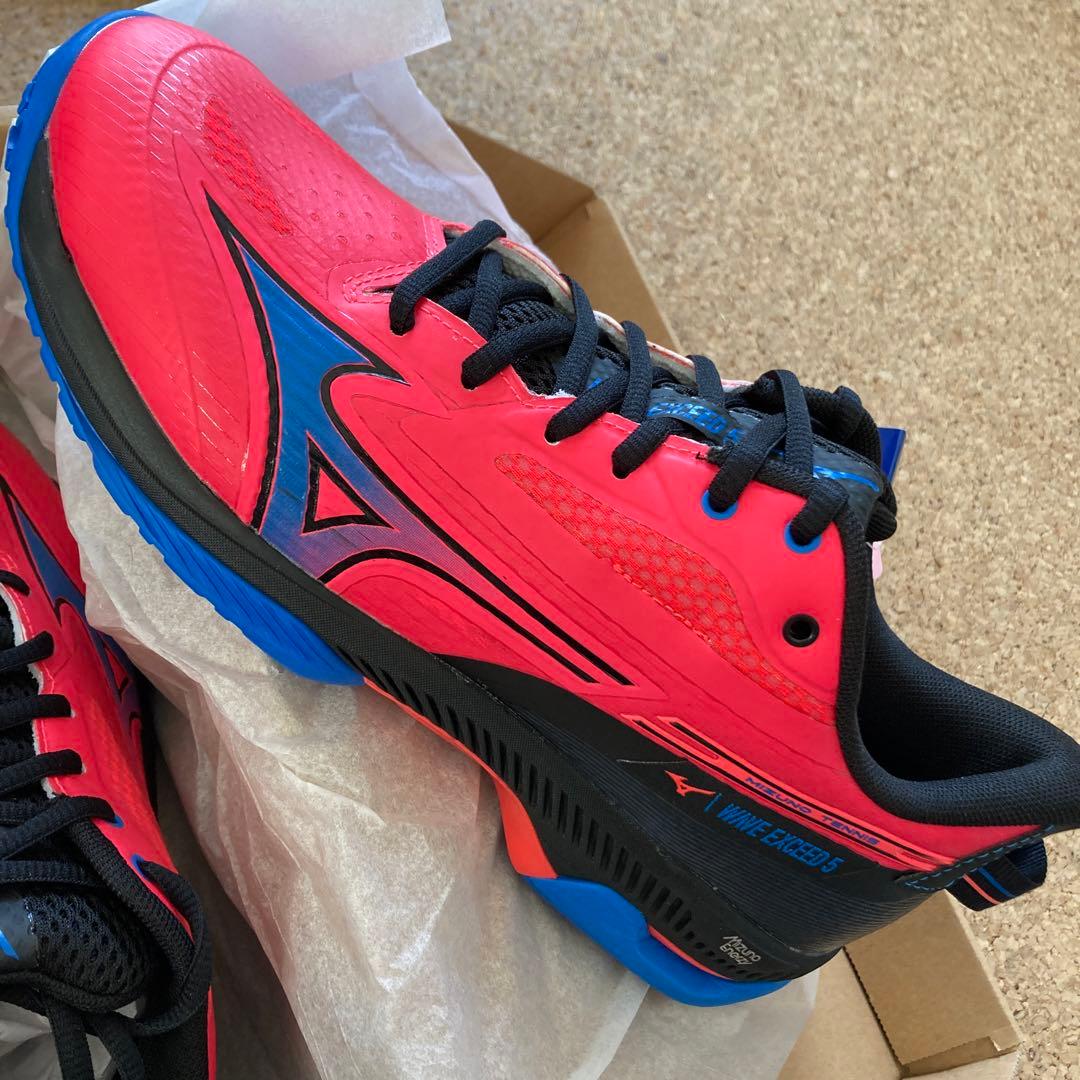 ●値下げ●[ミズノ]テニスシューズ ウエーブエクシード 26cm