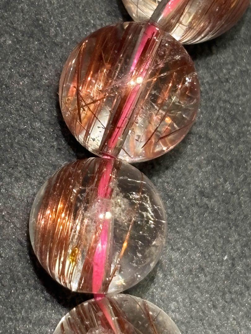 天然石 レッドルチルクォーツ