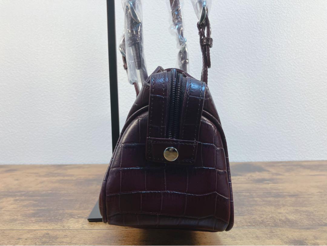 極美品】GUESS ゲス ノエビア コラボ クロコ型押し トートバッグ