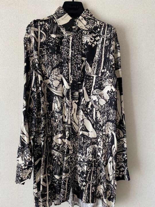 セリーヌ celine フィービー シルクシャツ