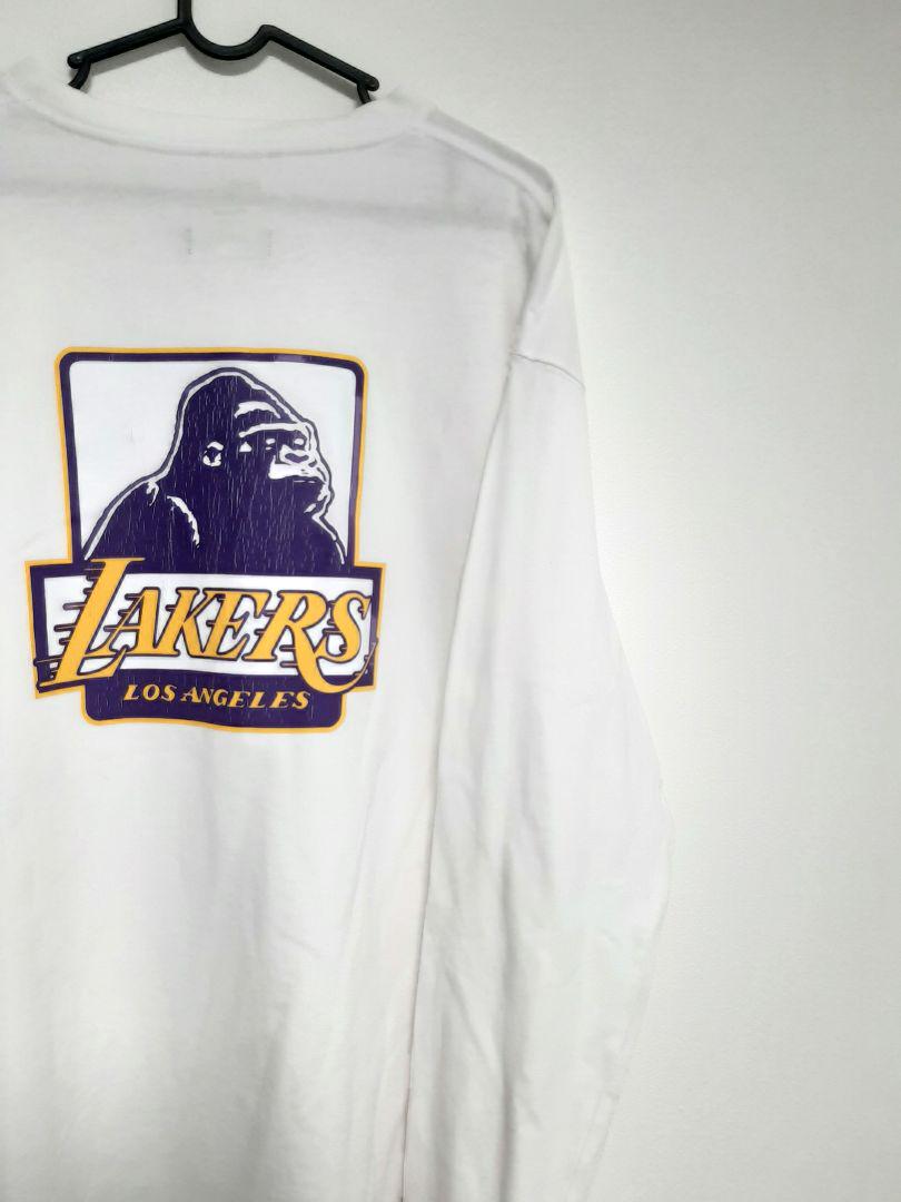 ✨希少✨　XLARGE×NEWERA×LAKERSコラボ　ロングTシャツ　XL