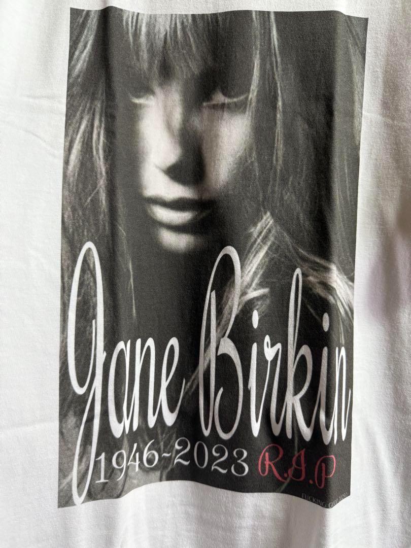 Jane Birkin Tシャツ 追悼デザイン ⭐︎ジェーンバーキン - メルカリ