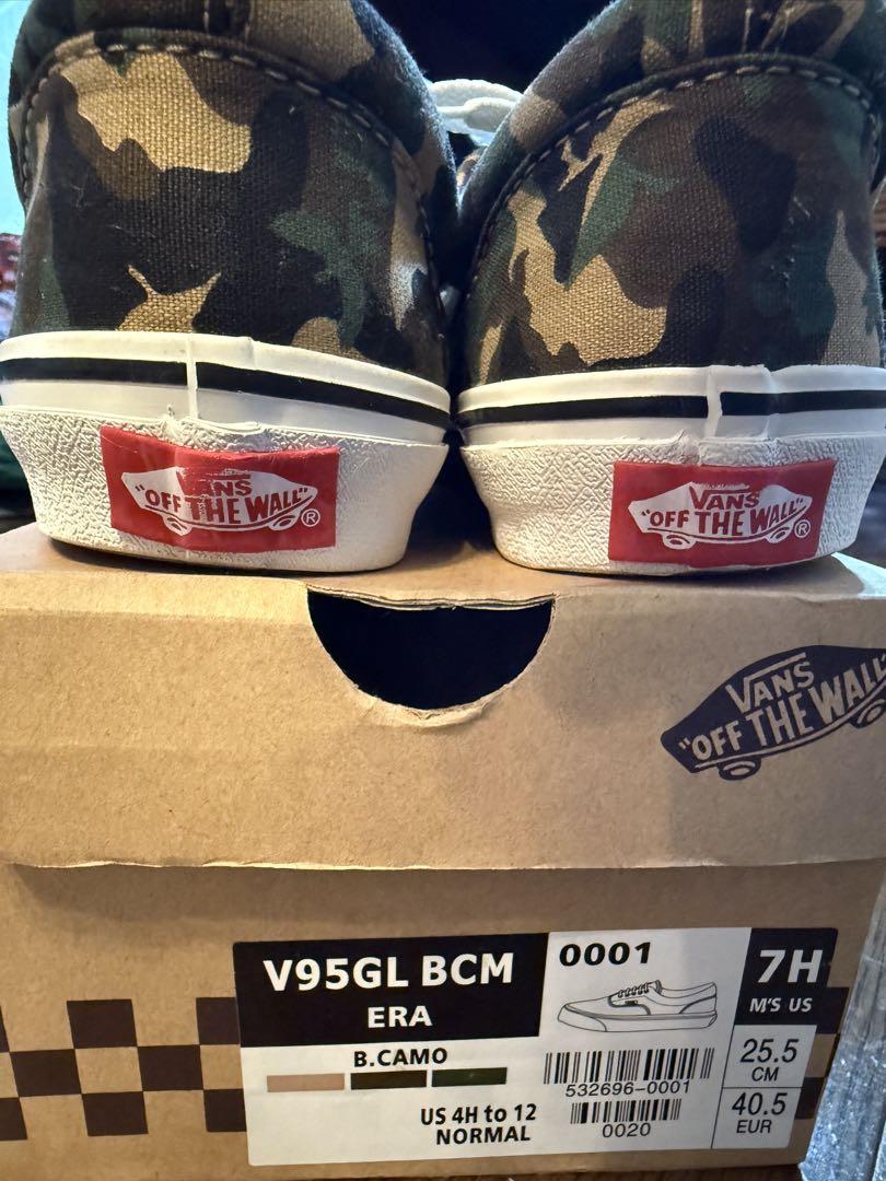 VANS ERA エラ 迷彩 カモフラージュ V95 CAMO 25.5 7.5
