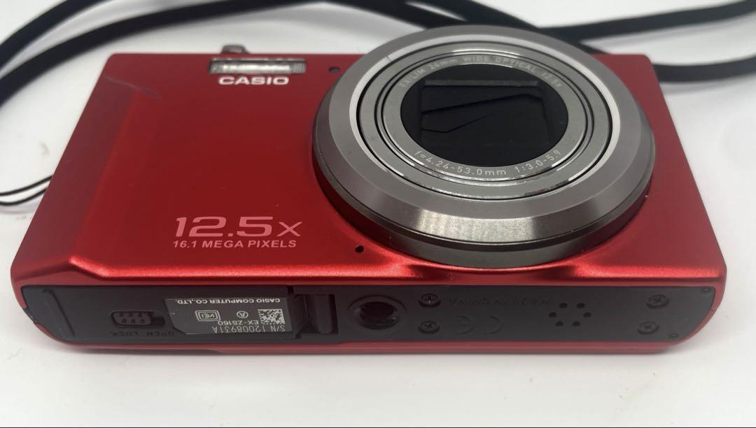 『動作品』CASIO EXILIM EX-ZS160 コンパクトデジタルカメラ EX-ZS160 - デジタルカメラ - CASIO