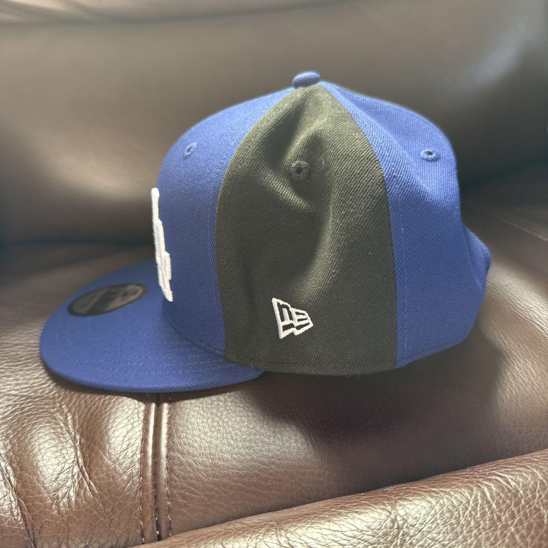 トップブランドのファッション 新品未使用2025MLB東京シリーズ 巨人&ドジャースコラボキャップ 応援グッズ