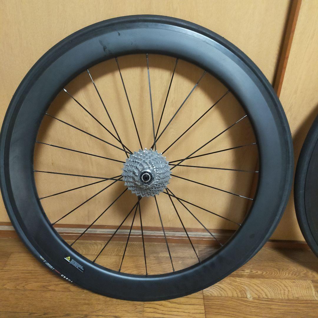 SUPER TEAM カーボンホイール　リムハイト60mm　リムブレーキ