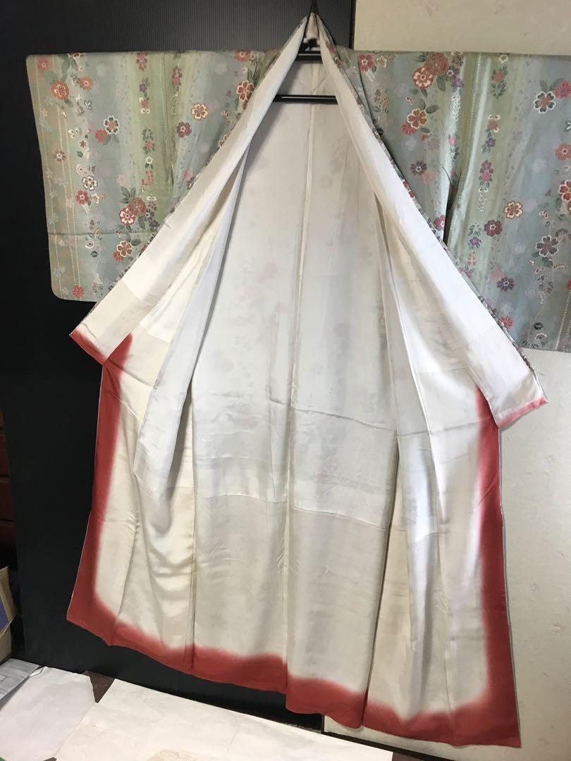 春緑 淡い氷色グラデ