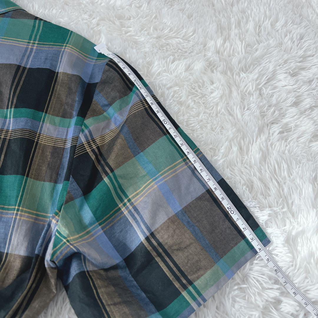 希少】Burberrysバーバリーズ 半袖チェックシャツワンピース