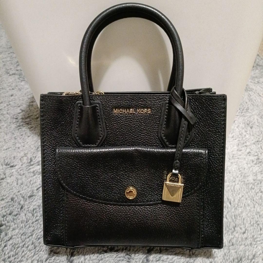 MICHAEL KORS ブラック ミニトートバッグ