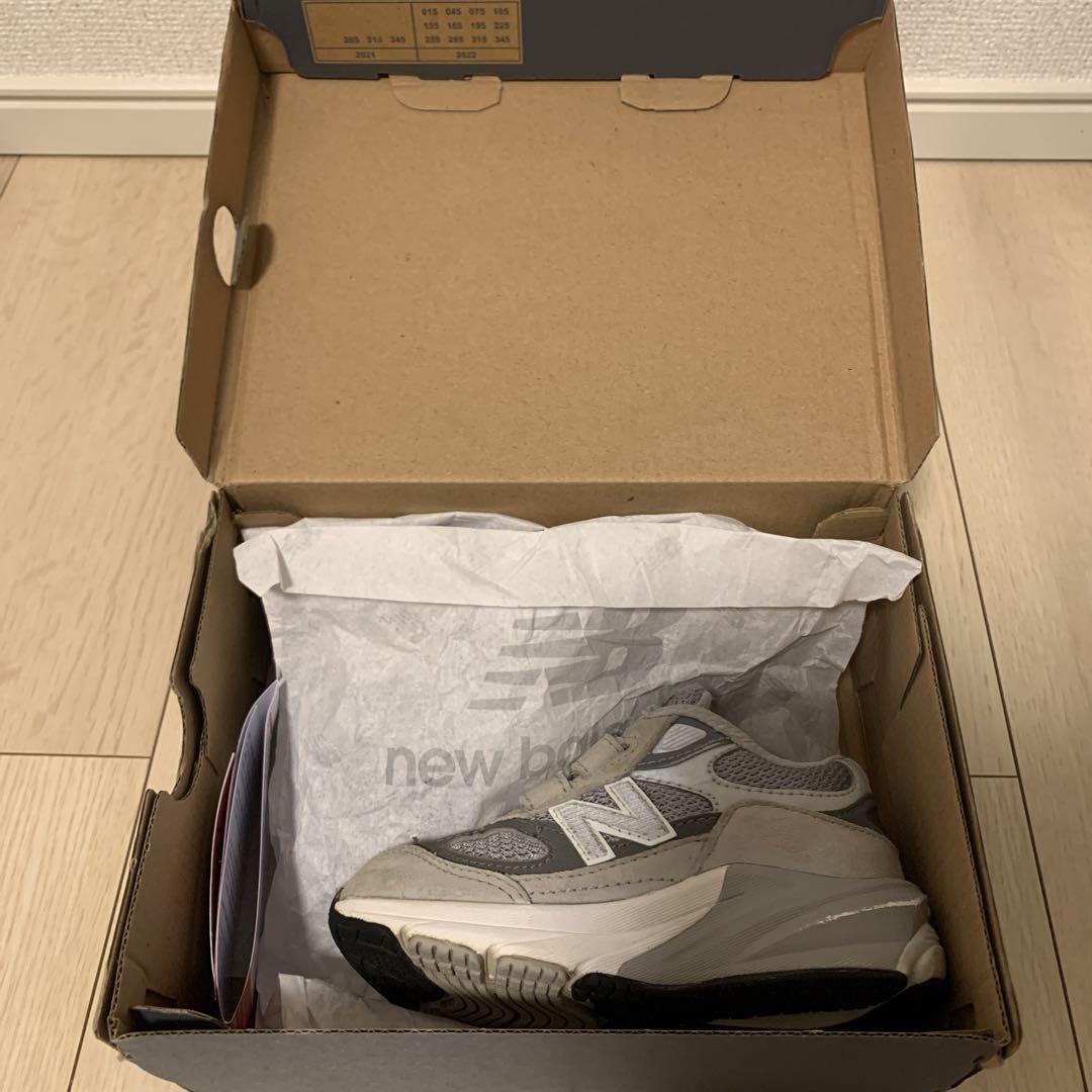 最終値下げ！！newbalance キッズ IV990GL6 14cm