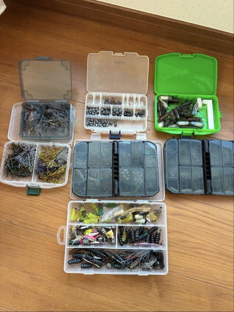 ハードルアーセット　バス釣り引退　フックシンカー大量