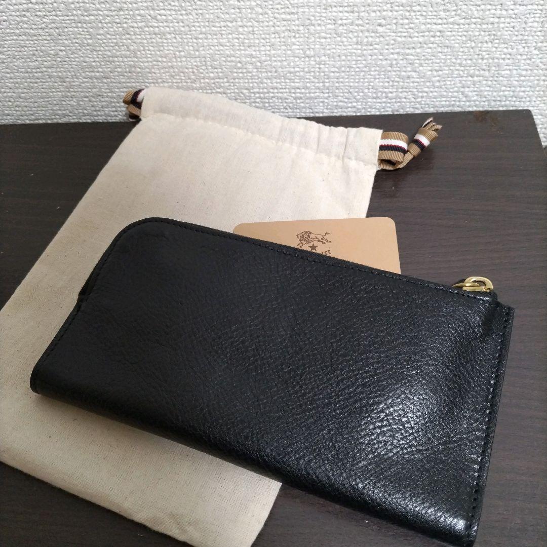 新品 イルビゾンテ 本革 レザー 財布 ウォレット ブラック NERO