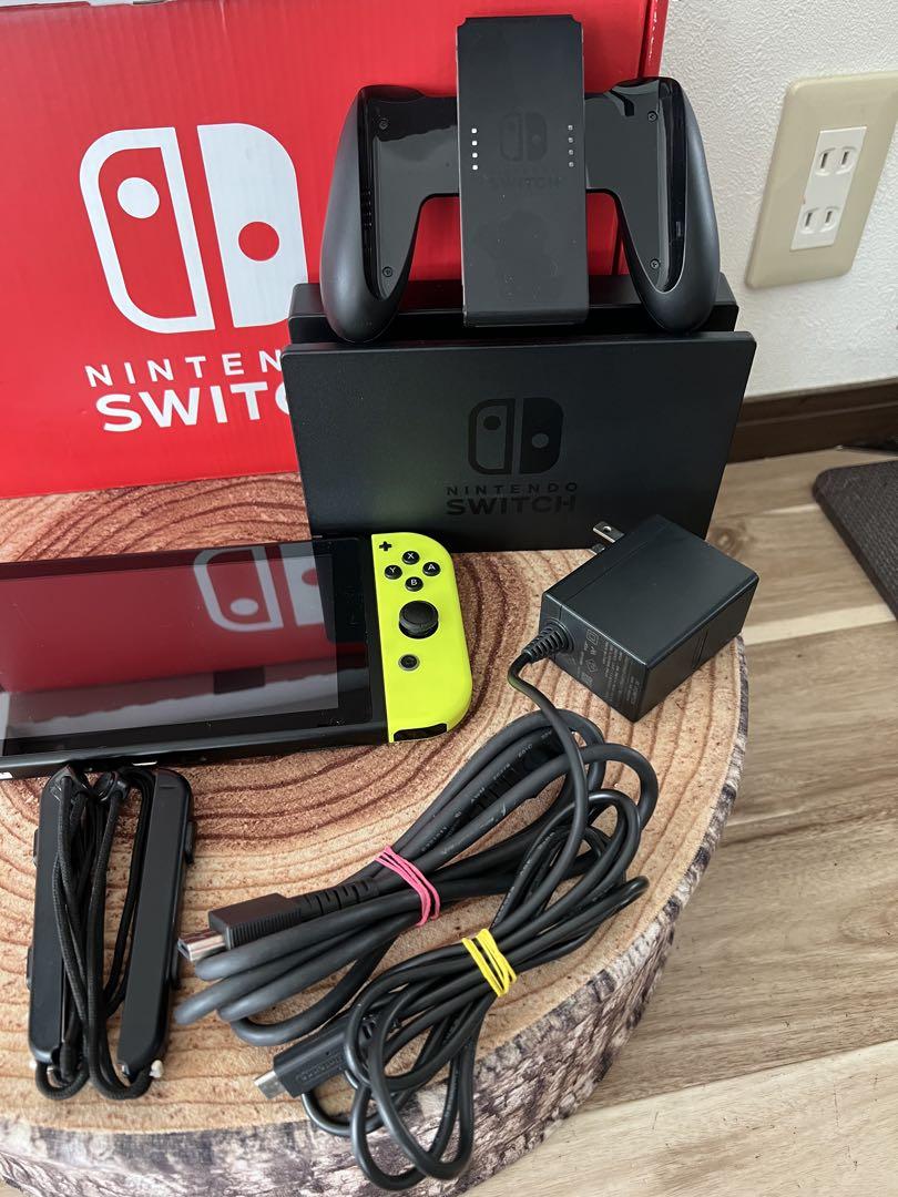 Nintendo Switch ニンテンドースイッチ本体 PNK/YEL - メルカリ