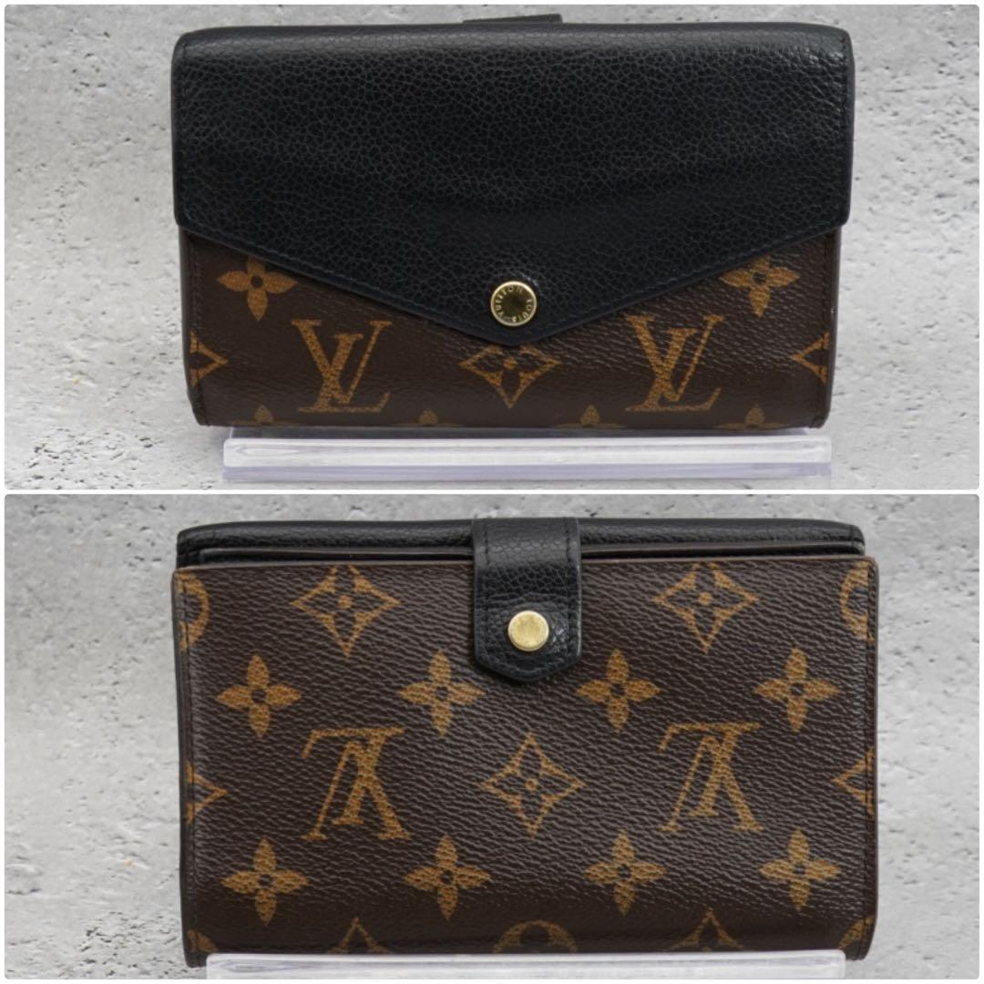 ルイヴィトン 二つ折り財布 モノグラム パラスコンパクト 黒LOUIS VUITTON WWW_MERCADOAVALIA_COM_BR
