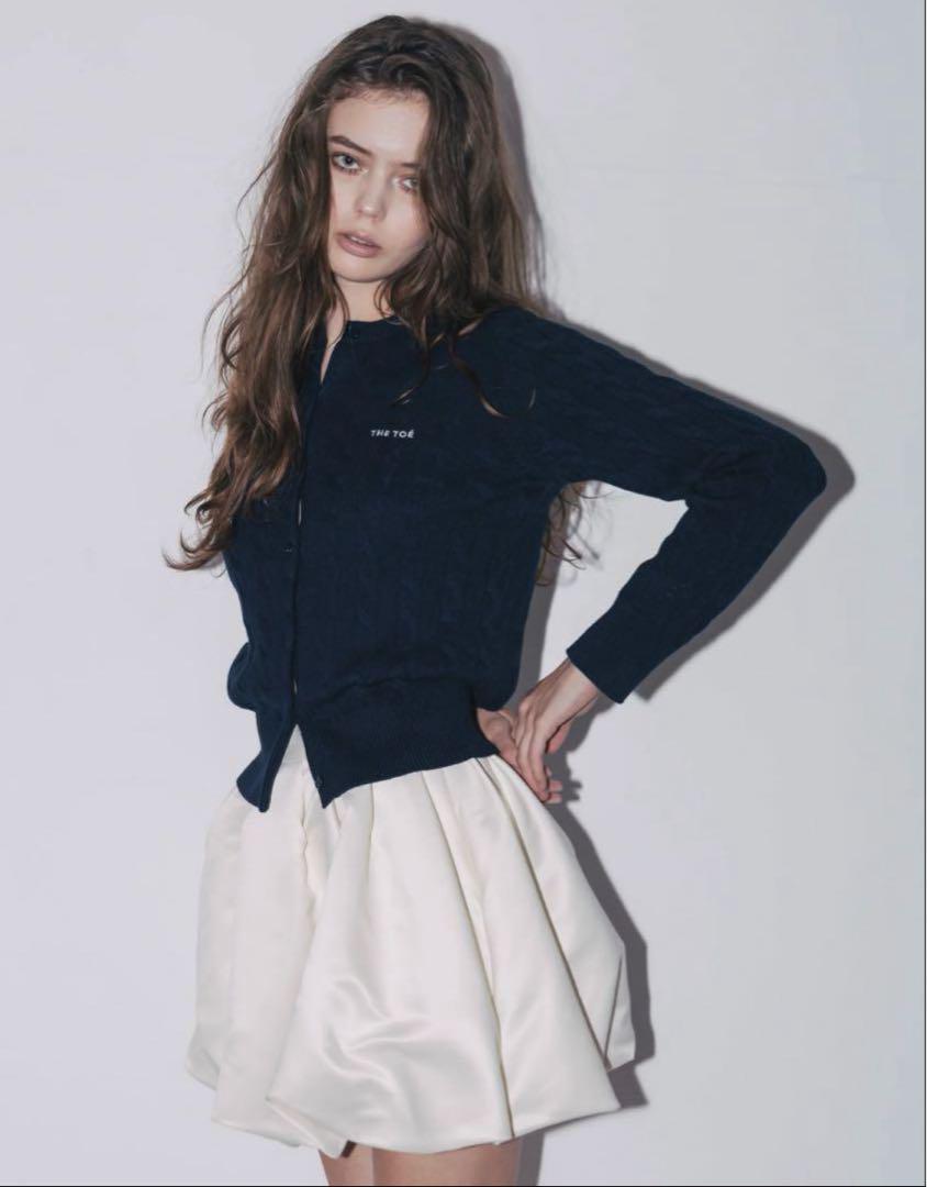 THE TOE VENICE BALLOON SKIRT ホワイト