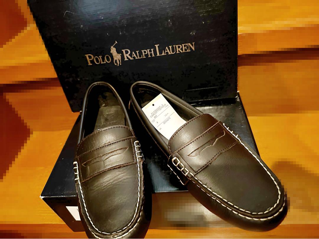 【新品】Polo Ralph Lauren レザー製シューズ【当日発送】 新品】Polo Ralph Lauren レザー製シューズ【当日発送】