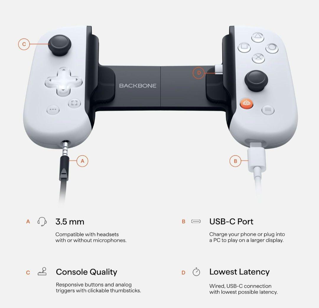 BACKBONE One PlayStaionデザイン ( USB-C )