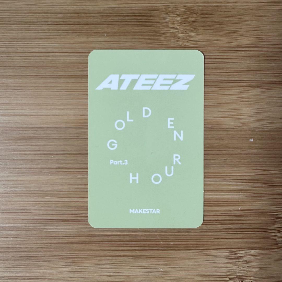 makestar特典 ホンジュン ATEEZ アチズ ホンジュン MAKESTAR 特典トレ 力恐竜 - メルカリ