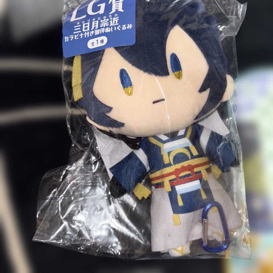フリューくじ 刀剣乱舞 御伴散歩 LG賞 三日月宗近 御伴