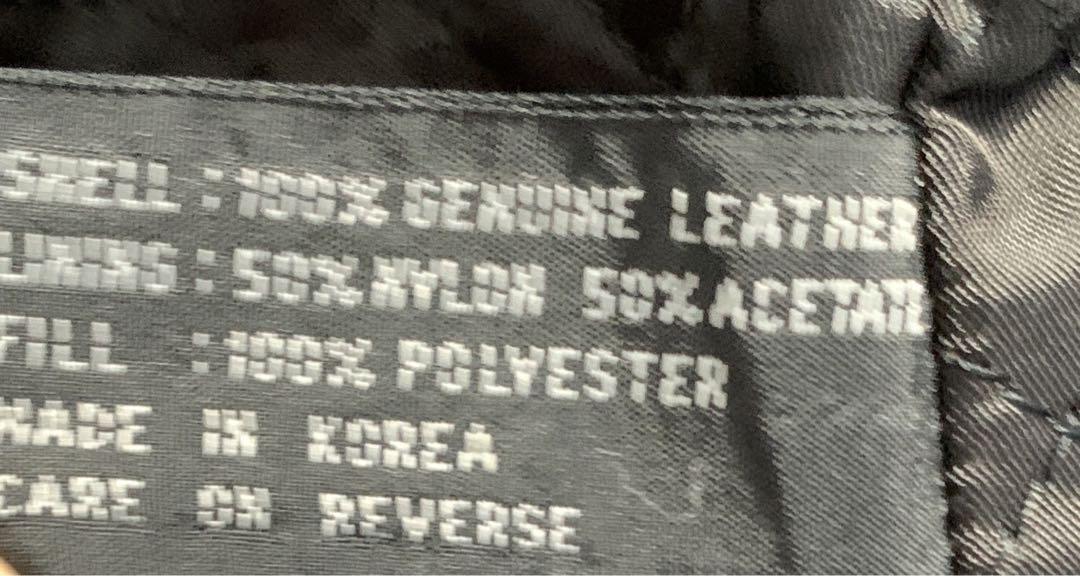 ジャケット・アウター 90s over size real leather bomber jacket