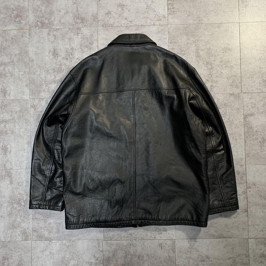 ジャケット・アウター 90s over size real leather bomber jacket