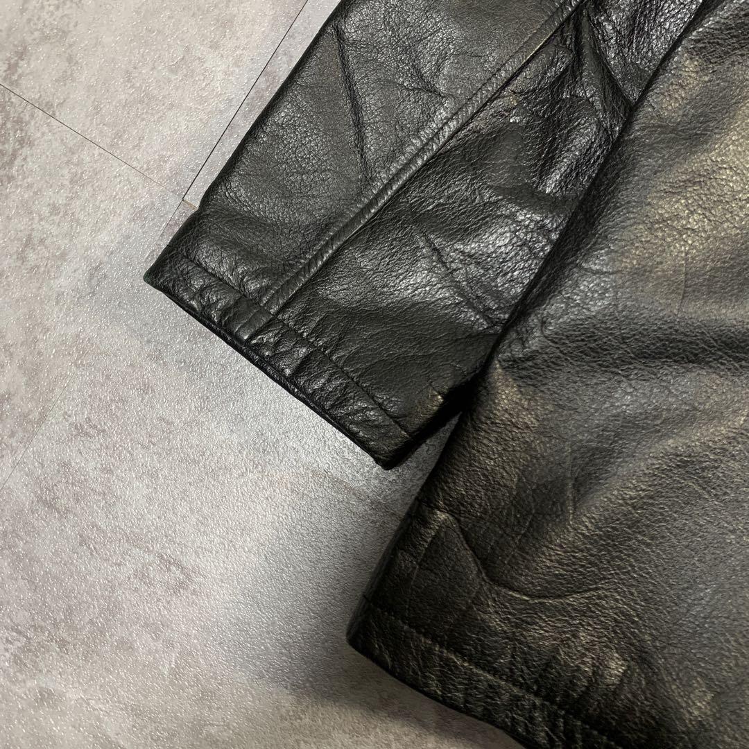 ジャケット・アウター 90s over size real leather bomber jacket