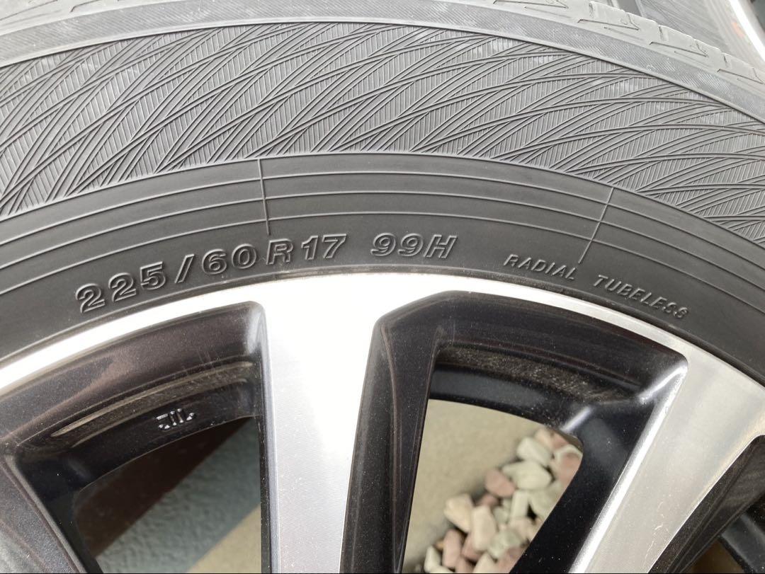 30系アルファード純正17インチホイール＆タイヤ4本SET 225/60 R17