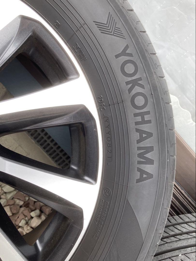 30系アルファード純正17インチホイール＆タイヤ4本SET 225/60 R17