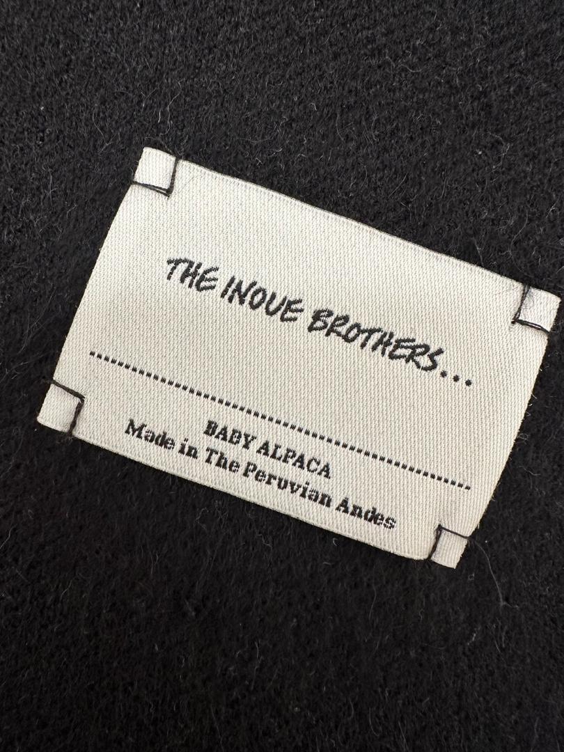 THE INOUE BROTHERS アルパカ マフラー 黒