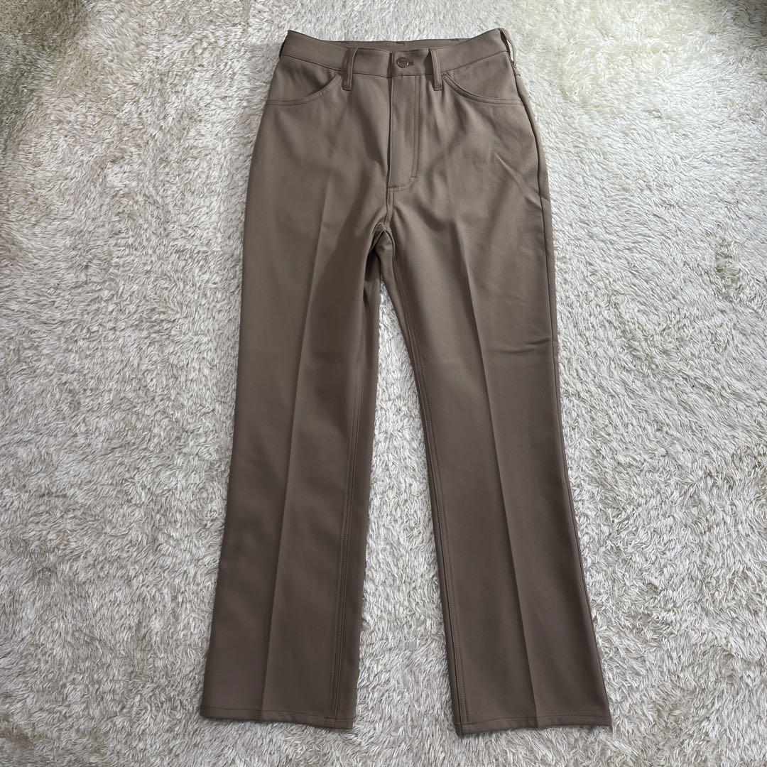 Wrangler★ベージュ　S◎ ランチャー フレアードレスパンツ★