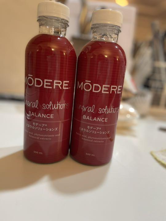 年末のプロモーション MODERE モデーア ミネラルソリューションズ2本 年末のプロモーション MODERE モデーア ミネラルソリューションズ2本