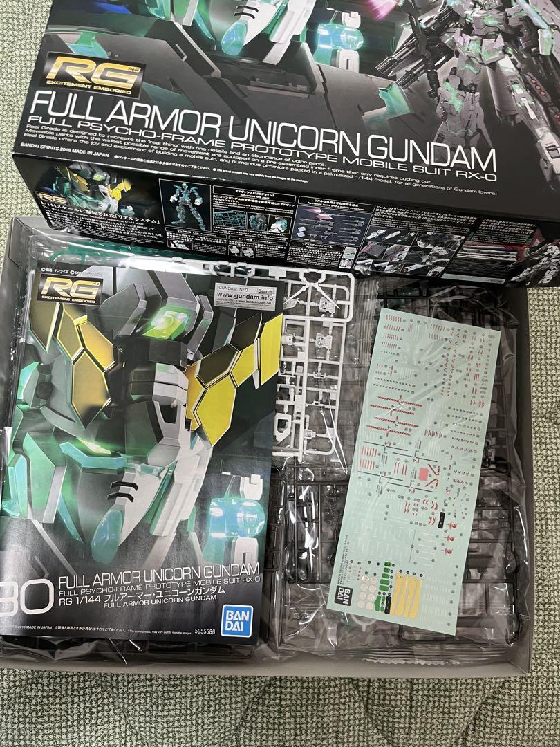RG フルアーマー ユニコーンガンダム 1/144