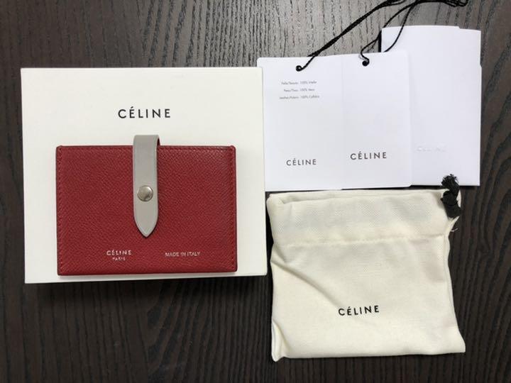 手数料安い るるるぅ様専用/ 新品未使用!CELINE☆カードホルダー 名刺