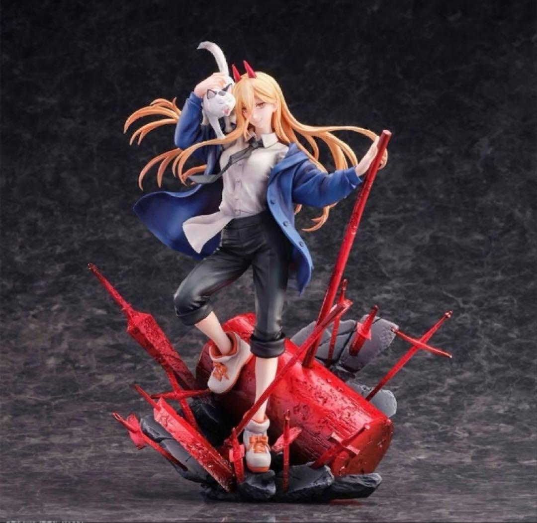 S-FIRE チェンソーマン フィギュア パワー＆ニャーコ 1 7スケールSEGA