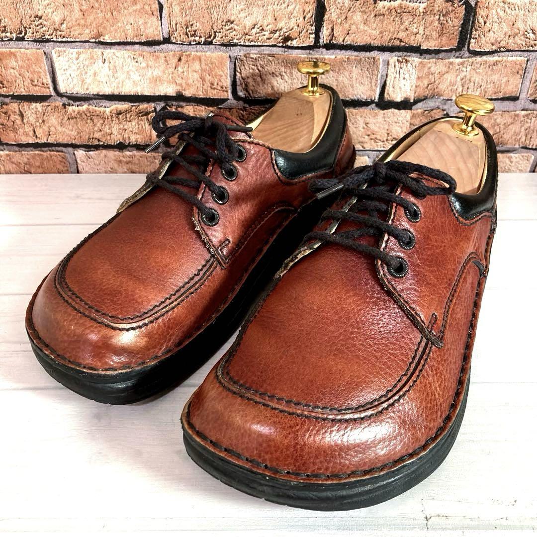 美品■ビルケンシュトック■コンフォートシューズ✨モカシン レースアップ