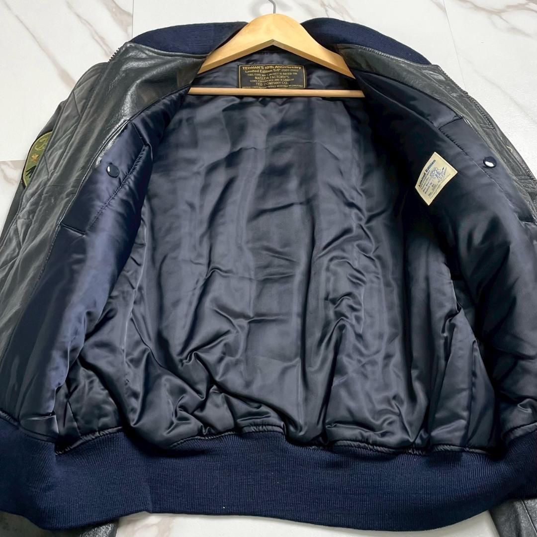 限定品 TEDMAN テッドマン レザー MA-1 デビルソルジャー