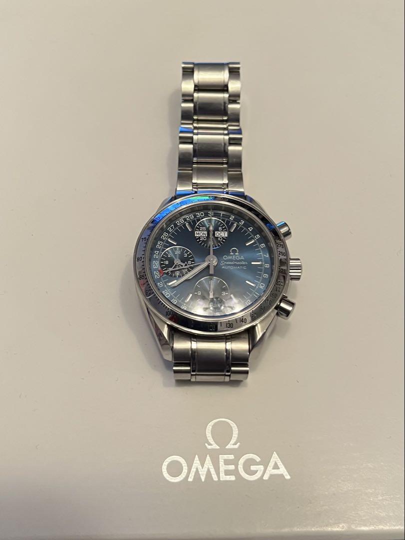 OMEGA 自動巻きスピードマスター ブルー