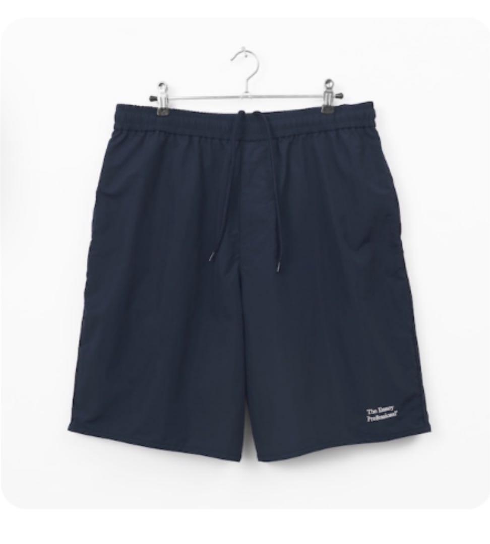 NYLON EASY SHORTS (BLACK) Mサイズ ENNOY