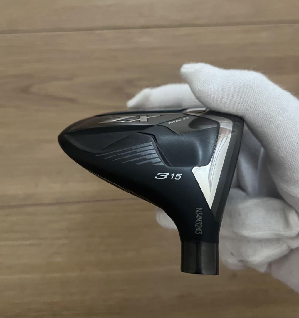 2代目M1（3w.15度）⭐︎ヘッドのみ SRIXON スリクソンZX MkII 3W 15° ヘッドのみ ヘッドカバー付